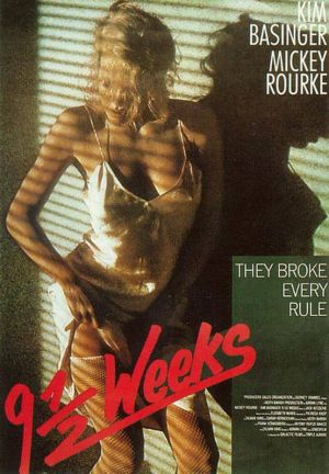 Another 9 1 2 Weeks Despondent at losing his lover a man Mickey Rourke 